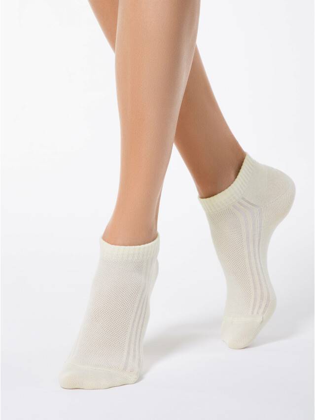 Women's socks CONTE ELEGANT CLASSIC, s.23, 016 cream - 1