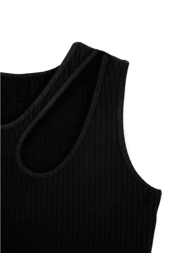 Women's polo neck shirt CONTE ELEGANT LD 892, s.170-96, black - 4