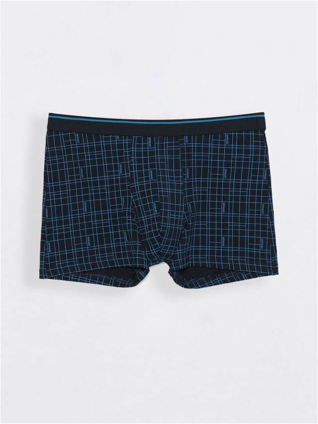 Men's underpants DIWARI SHAPE MSH 866, s.78,82, navy-turquoise - 1