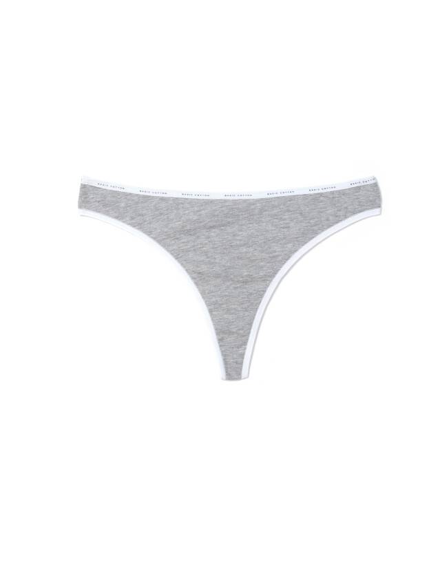 Women's panties CONTE ELEGANT BASIC LST 643, s.102/XL, grey melange - 3