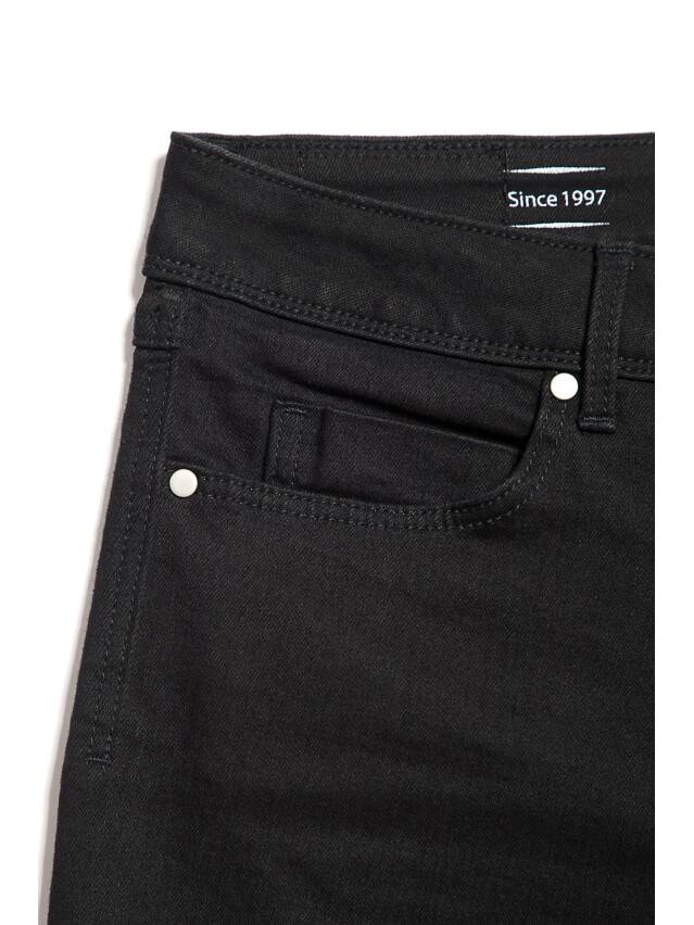Denim trousers CONTE ELEGANT CON-91, s.170-102, black - 5