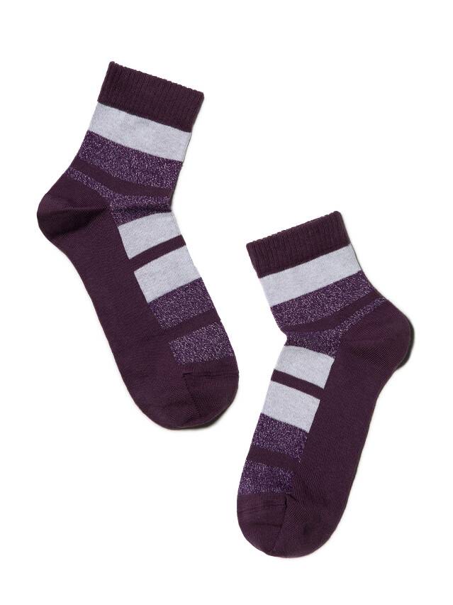 Women's socks CONTE ELEGANT CLASSIC, s.23, 082 aubergine - 2