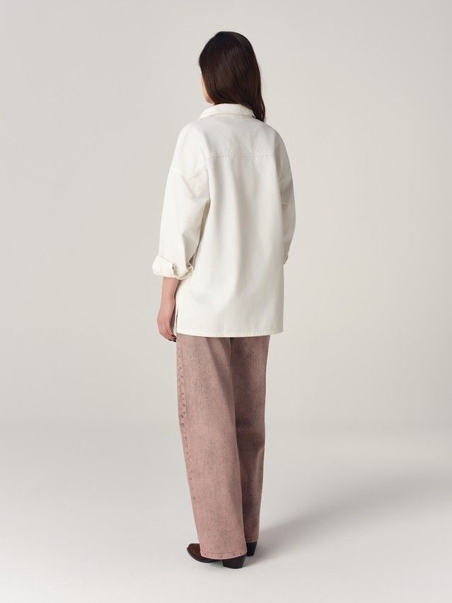 Women's jeans CONTE CON-933, s.164-90, dark coral - 2