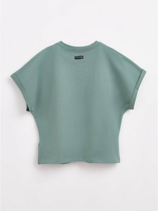 Women's polo neck shirt CONTE ELEGANT LD 1773, s.170-84, green - 6