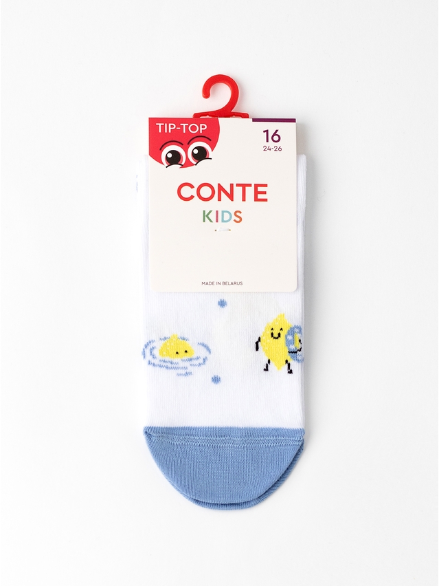 Children's socks CONTE-KIDS TIP-TOP, s.12, 1030 white - 6