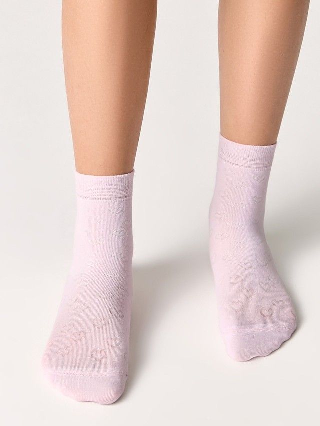 Children's socks CONTE-KIDS CLASS, s.21-23, 610 light pink - 3
