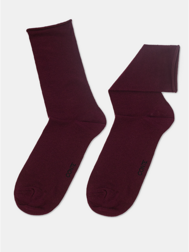 Women's socks CONTE ELEGANT COLOURS, s.23-25, 000 dark lilac - 4