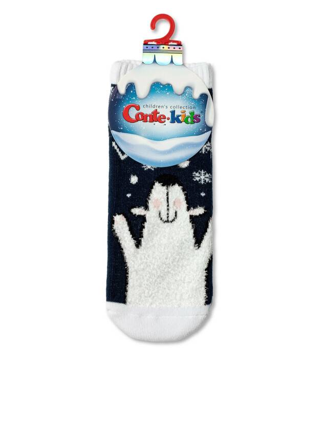Children's socks CONTE-KIDS NEW YEAR, s.24-29, 520 navy - 2