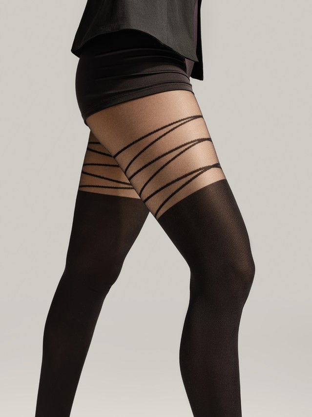 Women's tights CONTE ELEGANT FATALE, s.2, nero - 2