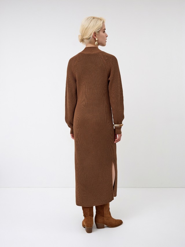 Women's dress CONTE ELEGANT LDK24139, s.170-84-90, brown - 2