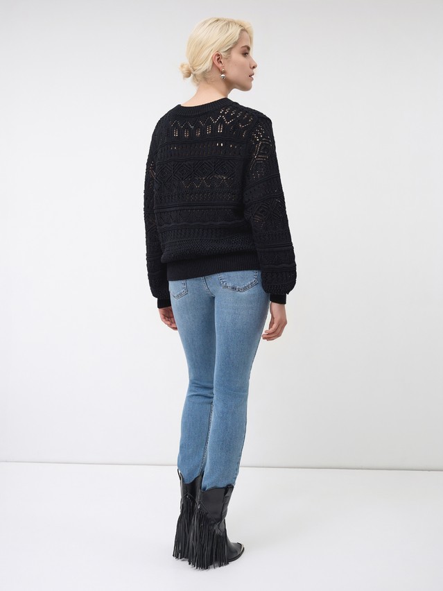 Women's pullover CONTE ELEGANT LDK24111, s.170-84, black - 3
