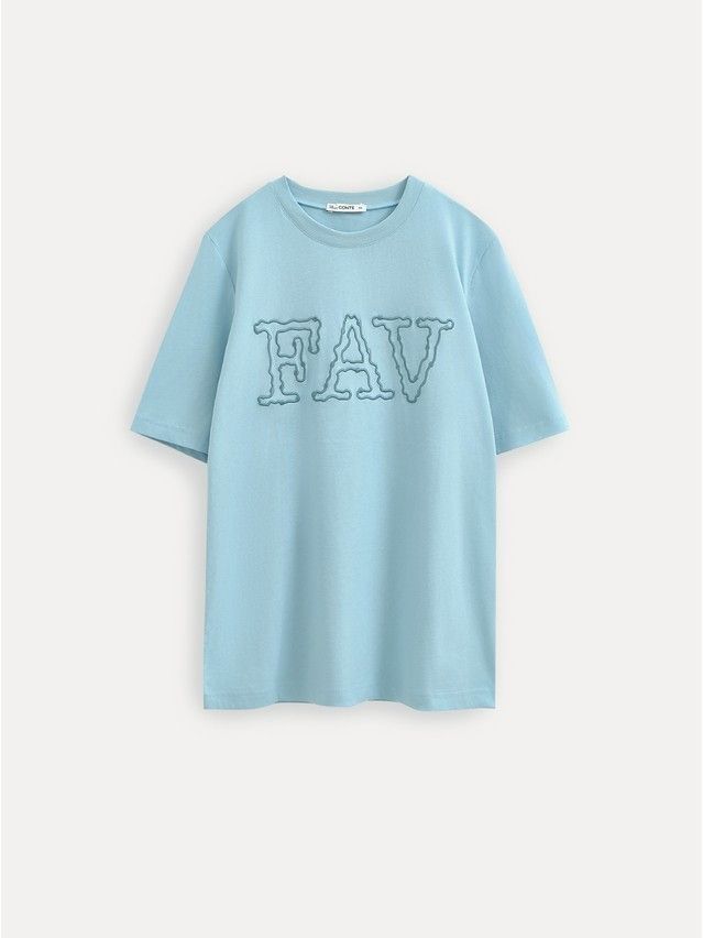 Women's polo neck shirt CONTE LD 3452, s.170-88, blue-fav - 8