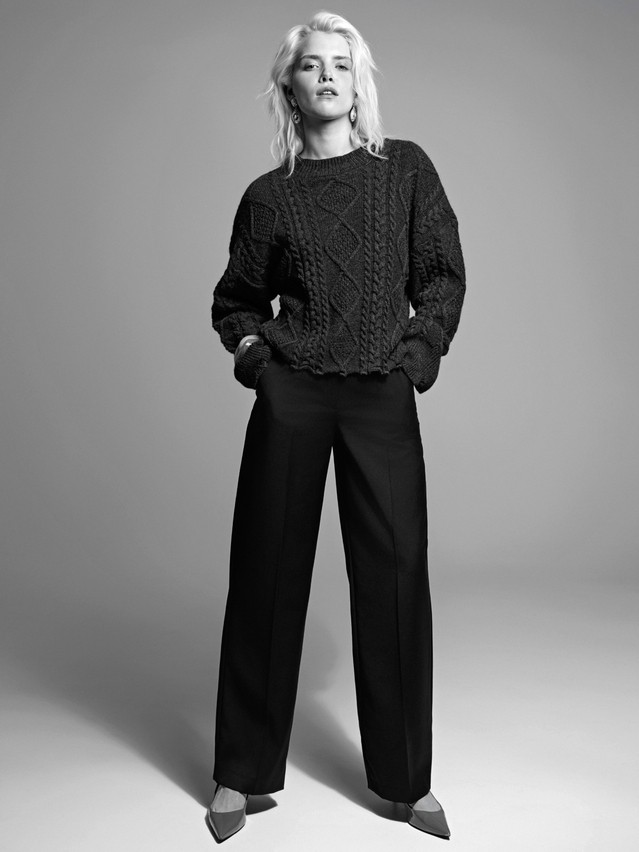 Women's pullover CONTE ELEGANT LDK24129, s.170-84, graphite melange - 1