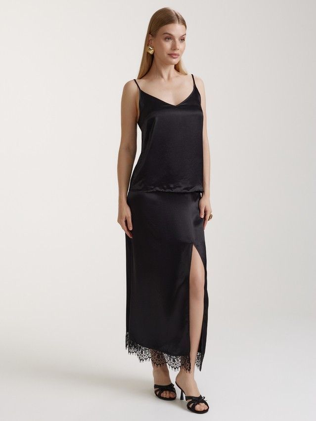 Women's skirt CONTE ELEGANT LU 3150, s.170-90, black - 2