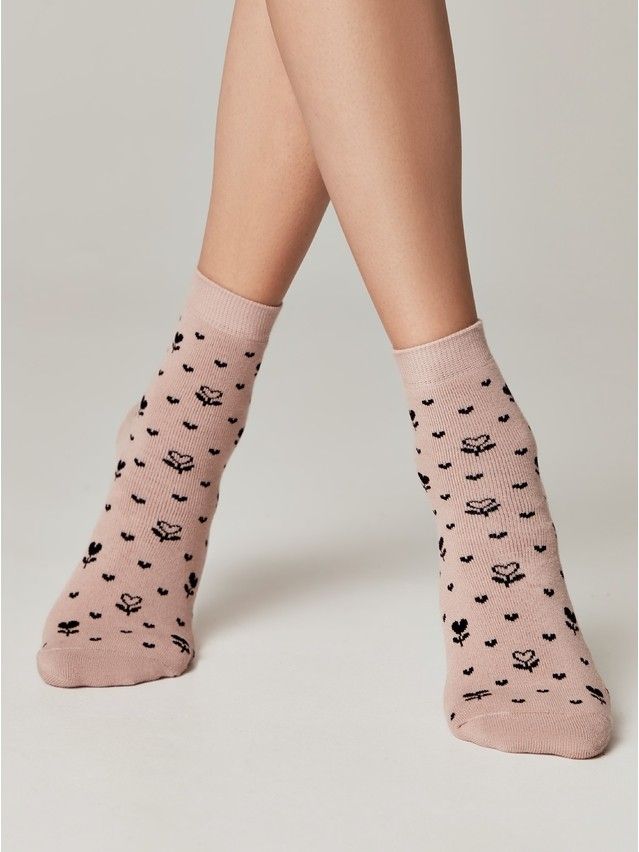 Women's socks CONTE ELEGANT COMFORT, s.25-27, 434 ash pink - 1
