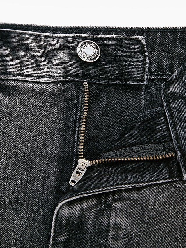 Denim shorts CONTE ELEGANT CON-756, s.170-90, black - 10