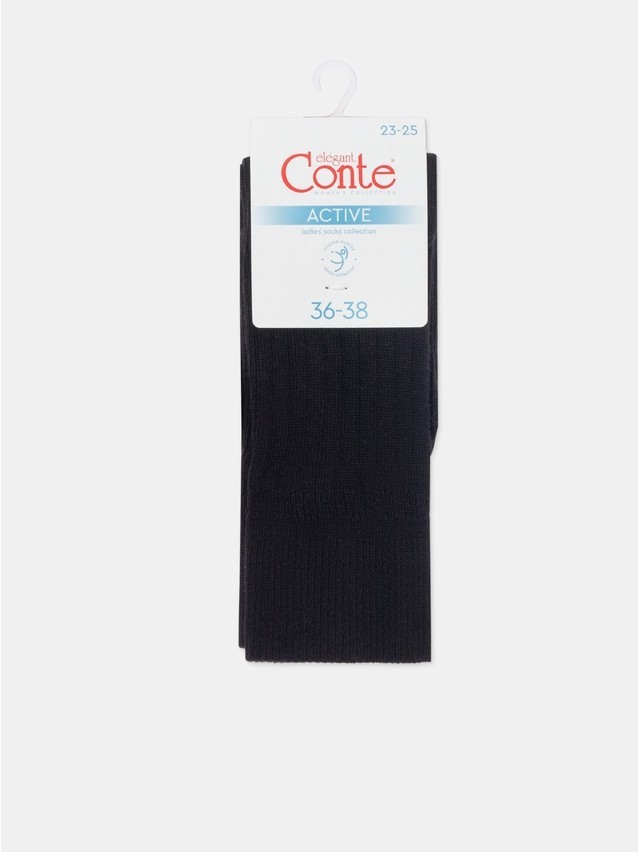 Women's socks CONTE ELEGANT ACTIVE, s.23-25, 624 black - 6