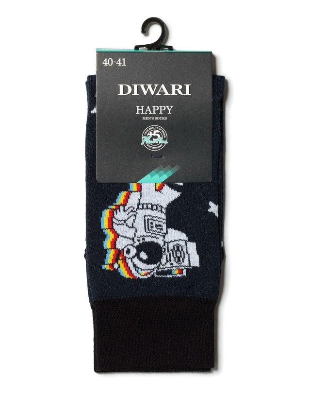 Men's socks DiWaRi HAPPY, s. 40-41, 133 navy - 3