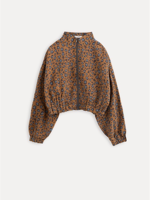 Women's jacket CONTE LJ 3730, s.170-84-90, chocolate leo - 1