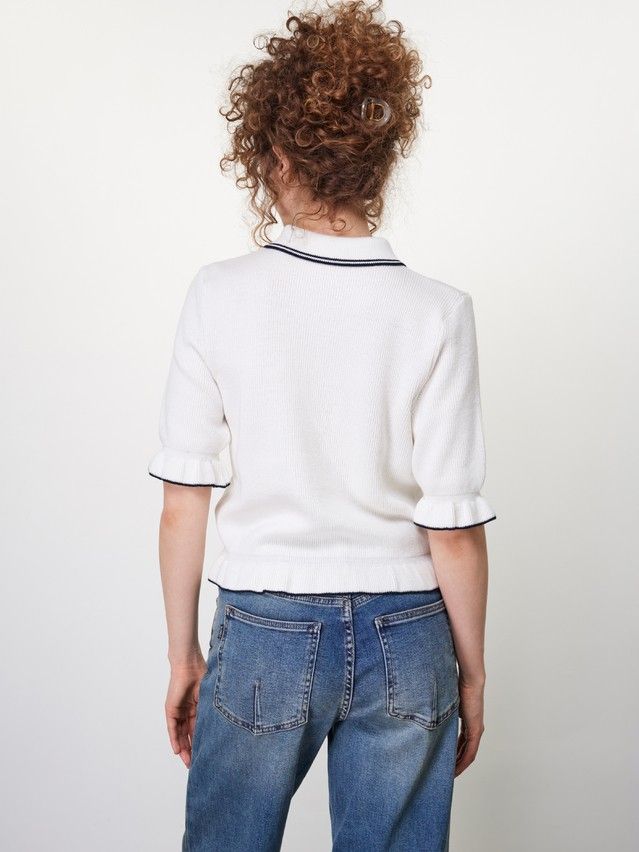 Women's pullover CONTE LDK2635, s.170-84, white - 2