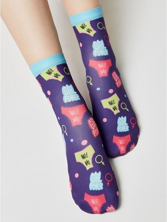Women's socks CONTE ELEGANT FANTASY, s.23-25, 070 - 2