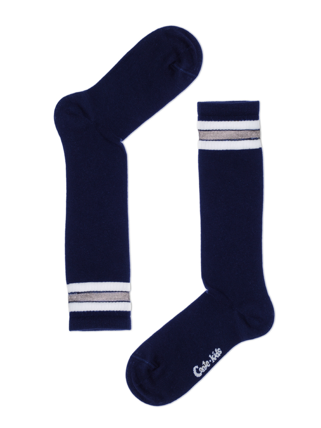 Children's knee high socks CONTE-KIDS TIP-TOP, s.20, 049 navy - 2