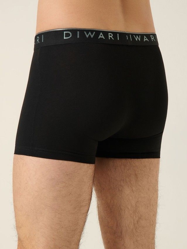 Men's underpants DIWARI PREMIUM MSH 1568, s.78,82, black-silver black - 2