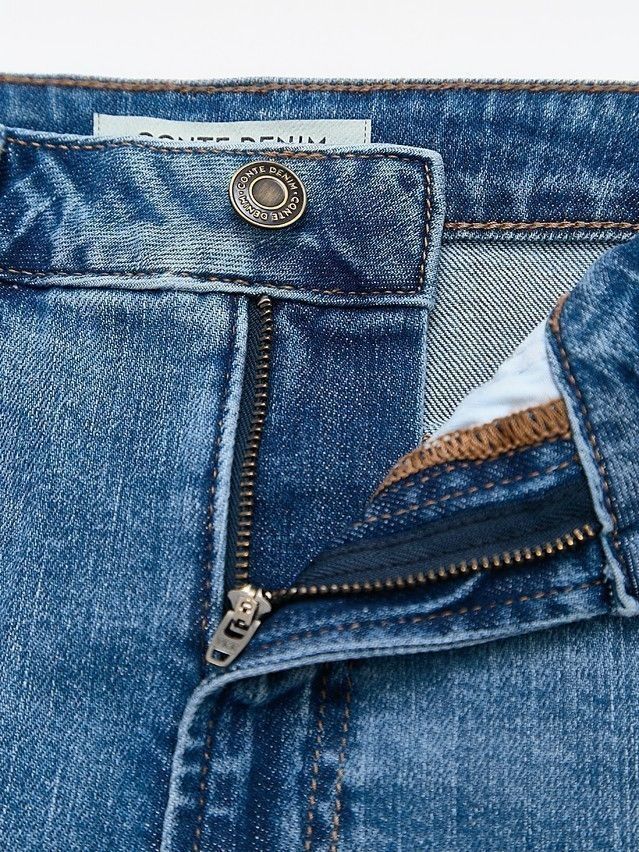 Denim skirt CONTE ELEGANT CON-764, s.170-90, blue - 10