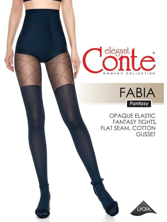 Women's tights CONTE ELEGANT FABIA, s.2, nero - 3