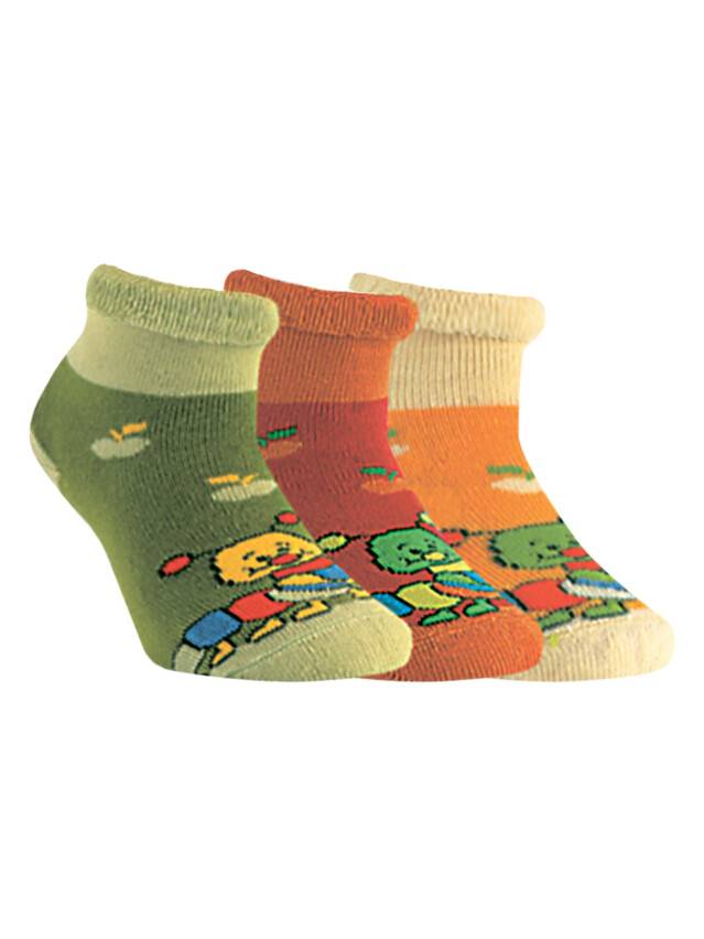 Children's socks CONTE-KIDS SOF-TIKI, s.18-20, 072 dark lettuce green - 1