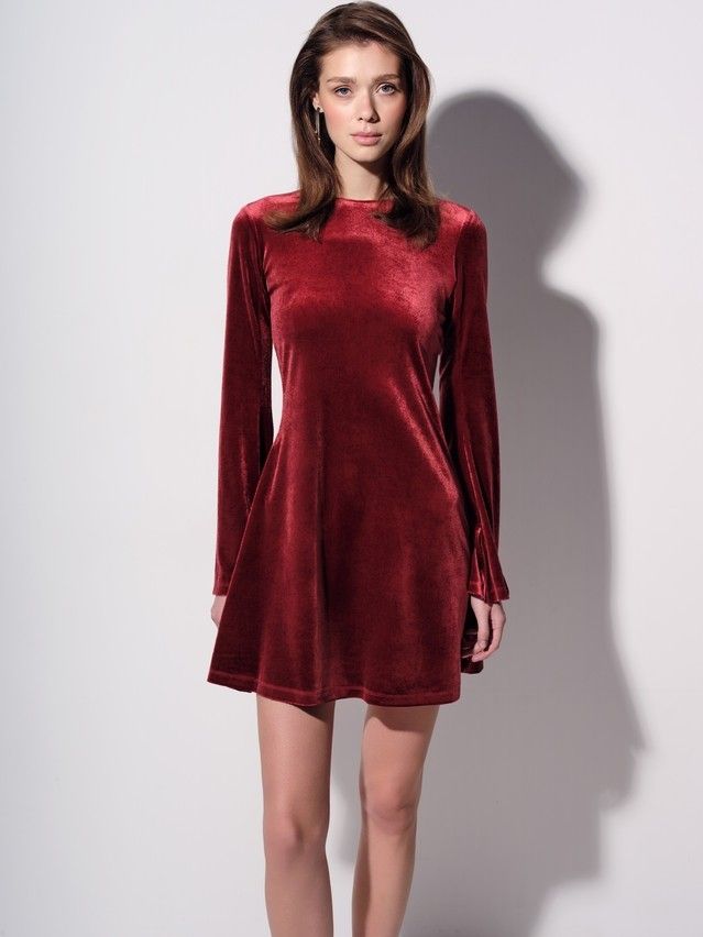 Women's gown CONTE LPL 3329, s.170-88-94, cherry - 4