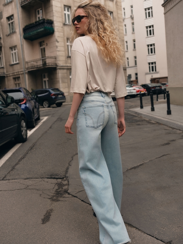 Women's polo neck shirt CONTE LD 3449, s.170-88, beige-dinner - 3