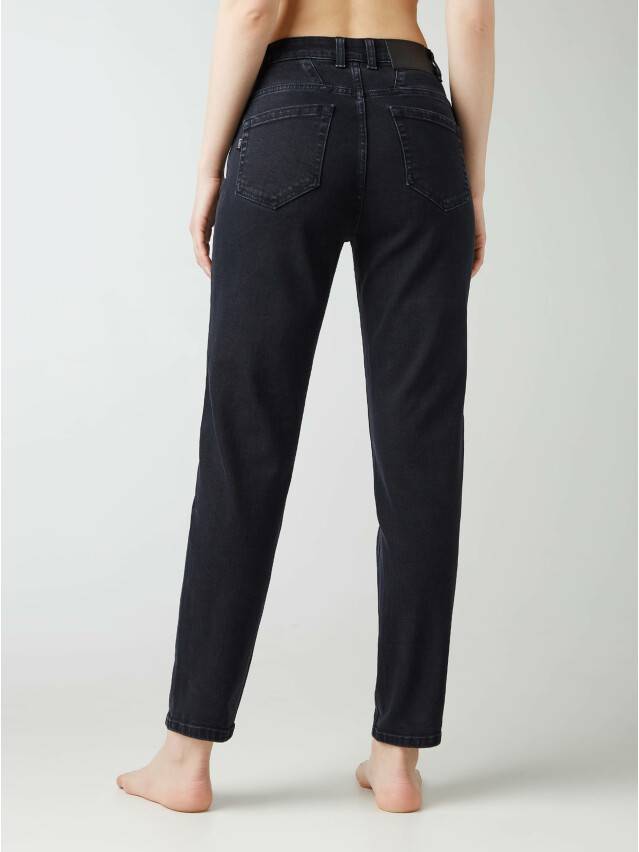 Denim trousers CONTE ELEGANT CON-358, s.170-102, washed black - 5