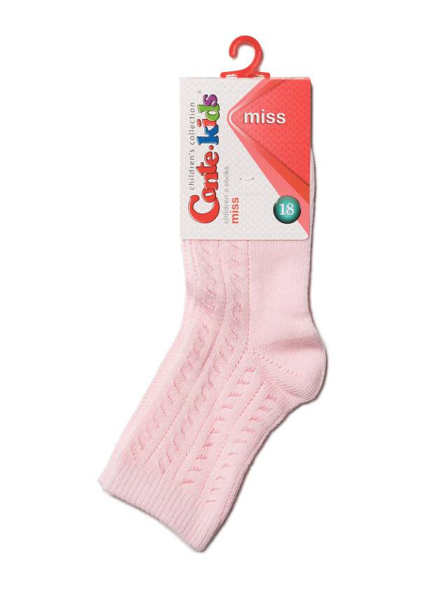Children's socks CONTE-KIDS MISS, s.24-26, 115 light pink - 2