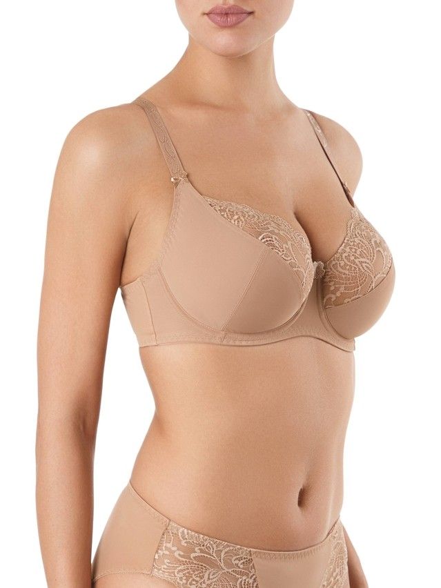 Bra CONTE ELEGANT City style RB0007, s.75D, flesh colour - 1