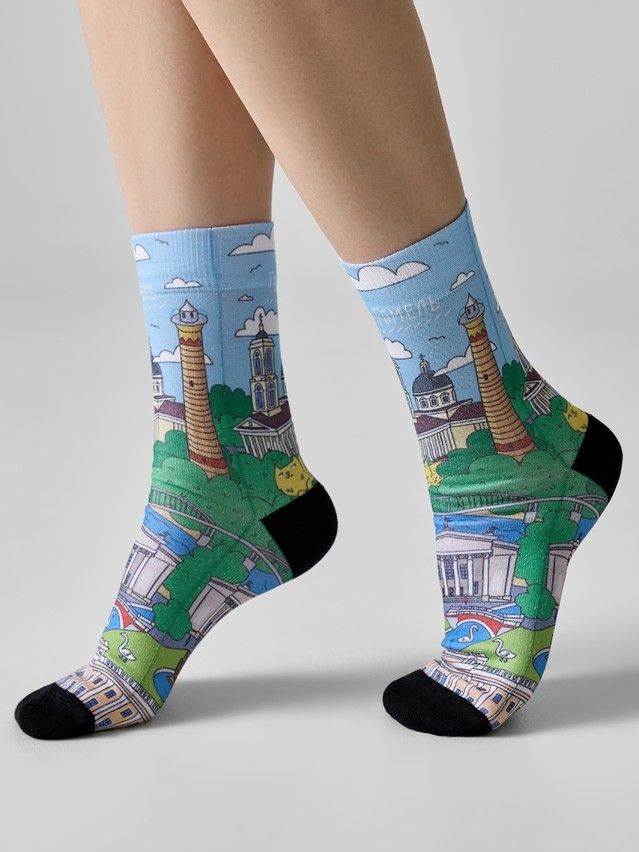 Women's socks CONTE ELEGANT CLASSIC, s.23-25, 1208 multicolor - 2