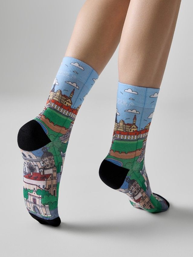 Women's socks CONTE ELEGANT CLASSIC, s.23-25, 1215 multicolor - 3