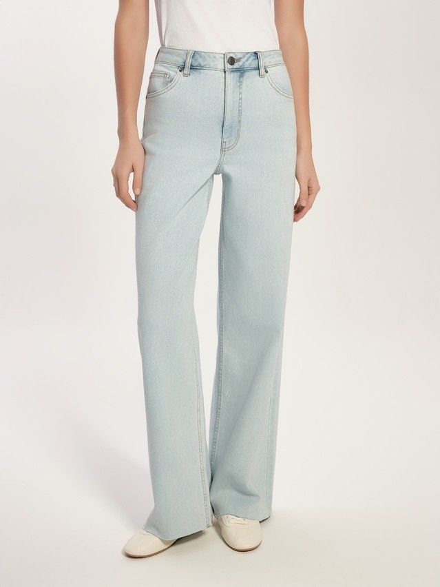 Denim trousers CONTE ELEGANT CON-784, s.170-102, light blue - 3