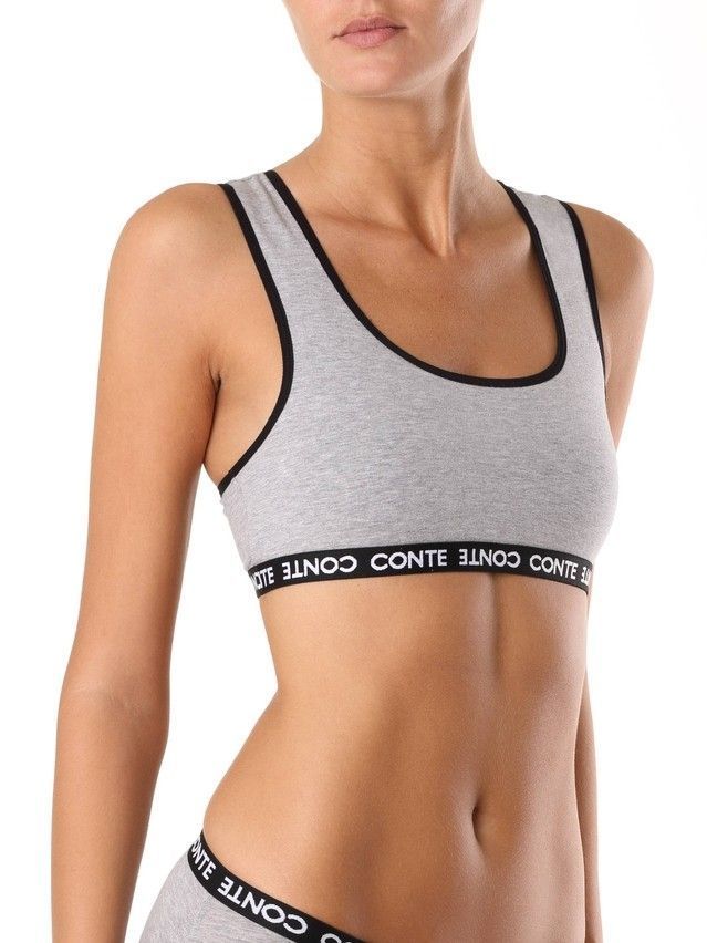Women's bustier CE ULTIMATE COMFORT LBE 995, s.170-96, grey melange - 3