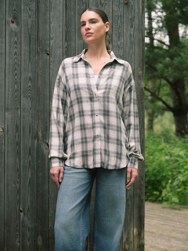 Women's shirt CONTE LRU 3315, s.170-84-90, beige - 3