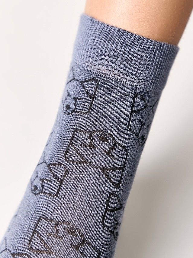 Children's socks CONTE-KIDS CLASS, s.21-23, 612 denim - 3