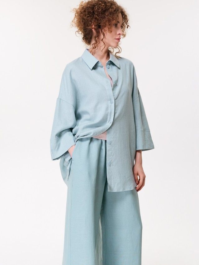 Women's shirt CONTE LRU 3482, s.170-84-90, blue - 4