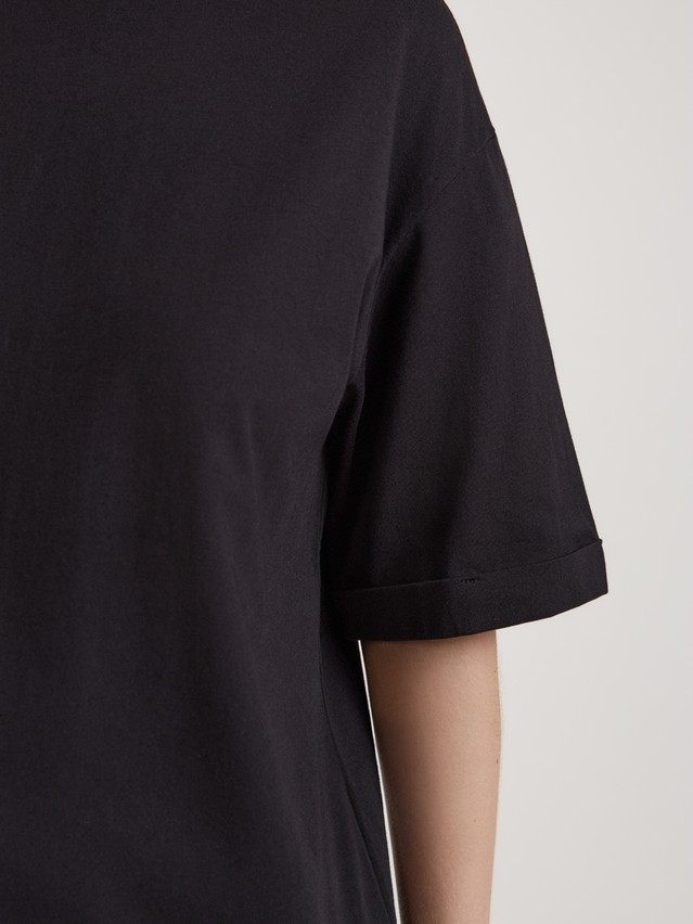 Women's polo neck shirt CONTE ELEGANT LD 3207, s.170-84, black - 4
