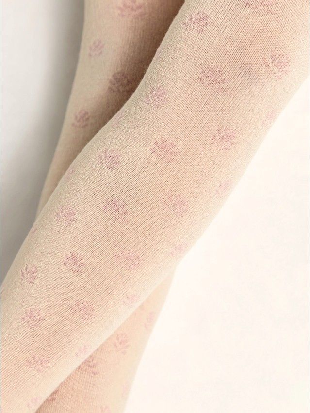 Children's tights CONTE-KIDS CLASS, s.104-110 (16),654 peach - 2