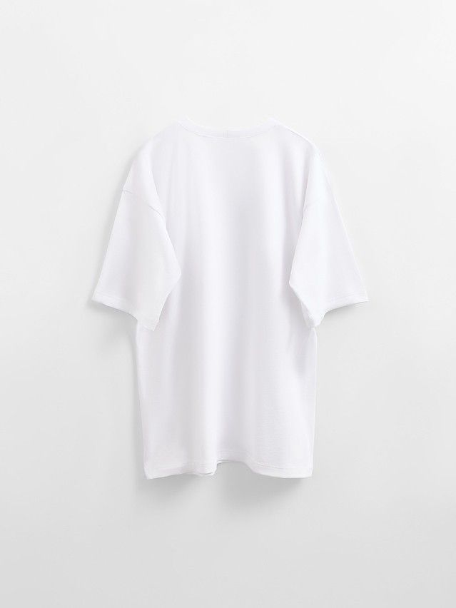 Women's polo neck shirt CONTE ELEGANT LD 3299, s.170-84, white - 2