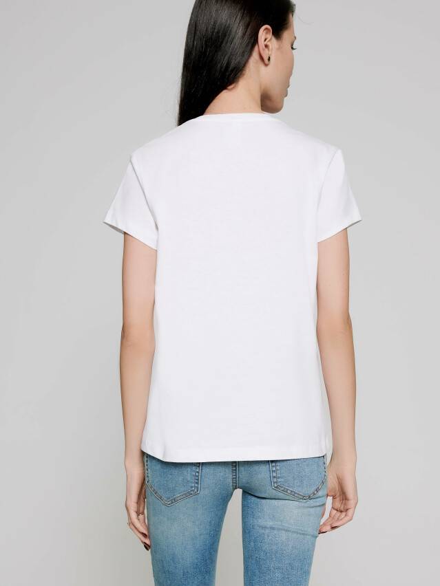 Women's t-shirt LD 1111, s.170-100, white - 2
