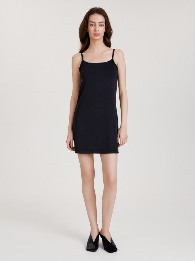 Women's gown CONTE LPL 3496, s.170-84-90, black - 1