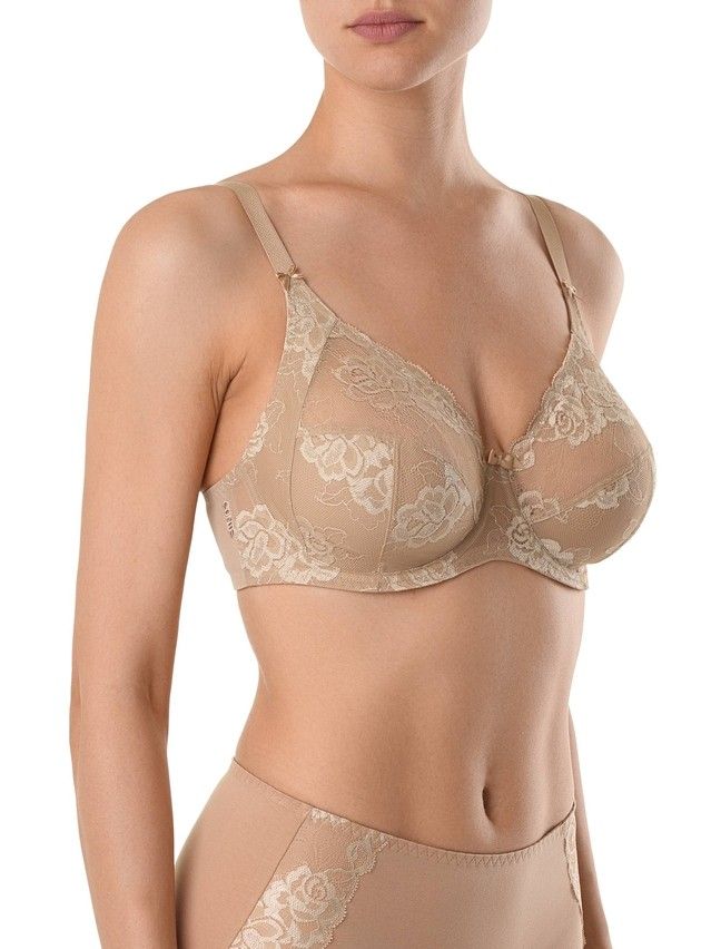 Bra CONTE ELEGANT New look RB0012, s.75E, flesh colour - 1