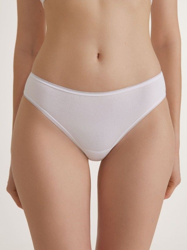 Women's panties CONTE ELEGANT BASIC COLLECTION LB 5003, s.90, white lurex - 1