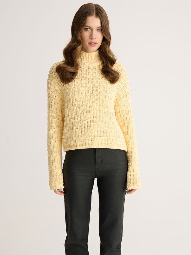 Women's pullover CONTE ELEGANT LDK23124, s.170-84, panna cotta - 2